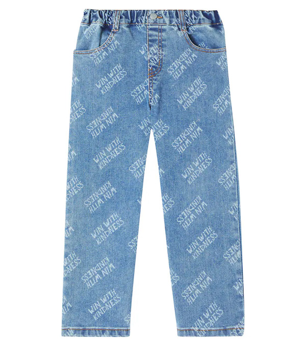  Jellymallow Jellymallow Kindness Printed Straight Jeans 