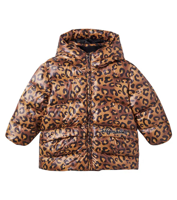  Jellymallow Jellymallow Leopard-print Down Jacket 