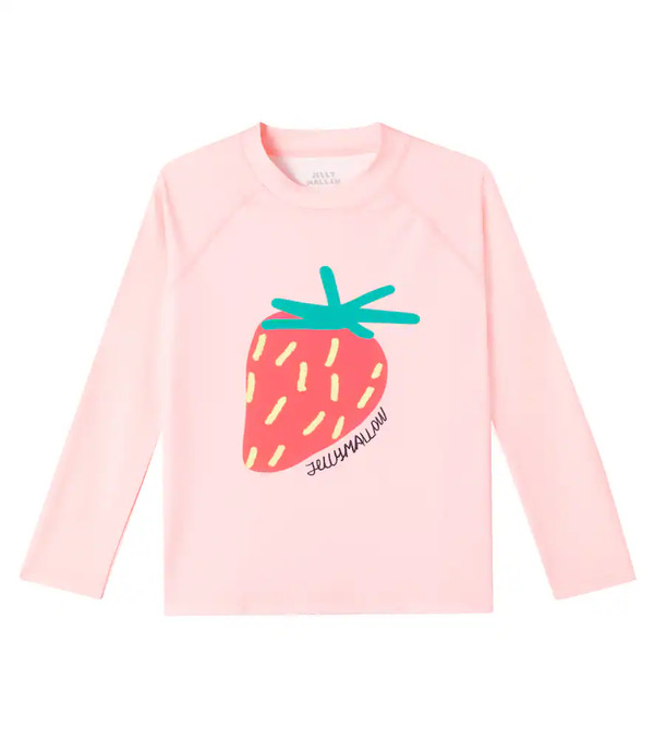  Jellymallow Jellymallow Strawberry Latte Rashguard Top 
