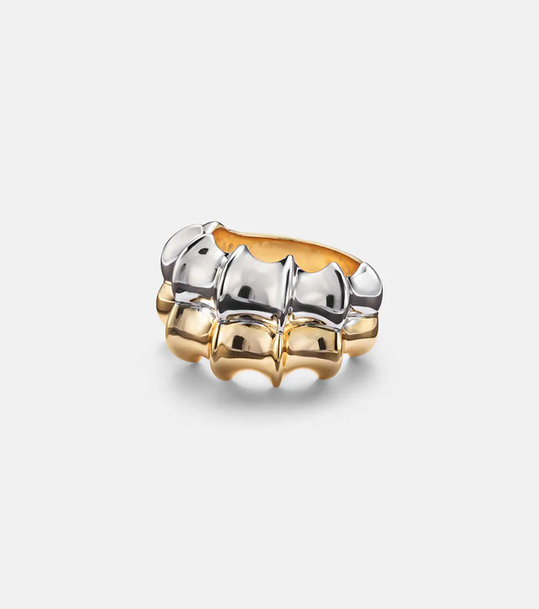  Jennifer Fisher Jennifer Fisher Double Murphy Gold-plated Ring 