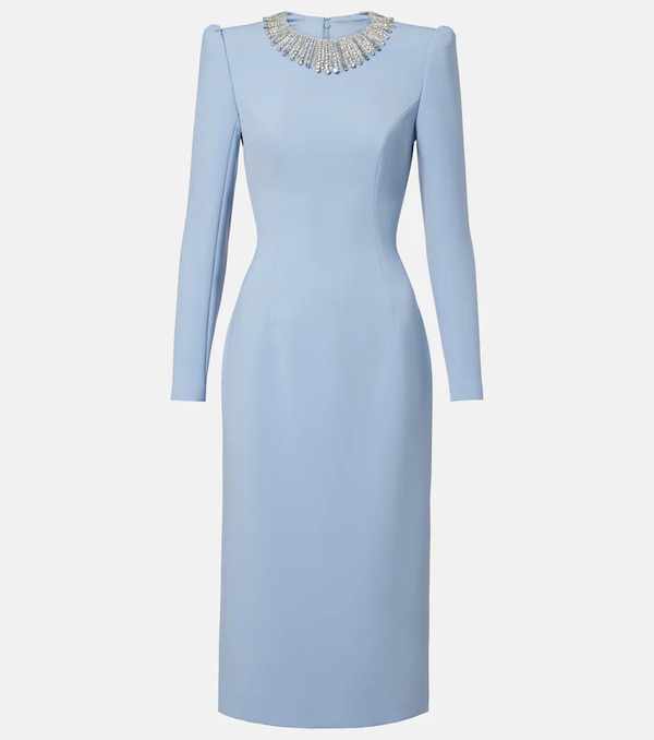  Jenny Packham Jenny Packham Cora Embellished Midi Dress 