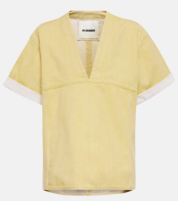  Jil Sander Jil Sander Denim Blouse 