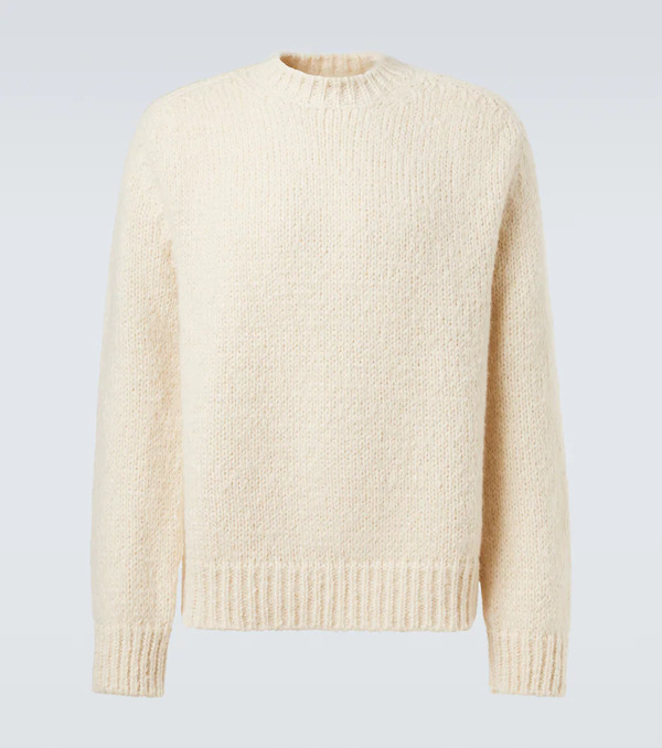  Jil Sander Jil Sander Mohair And Alpaca-blend Sweater 
