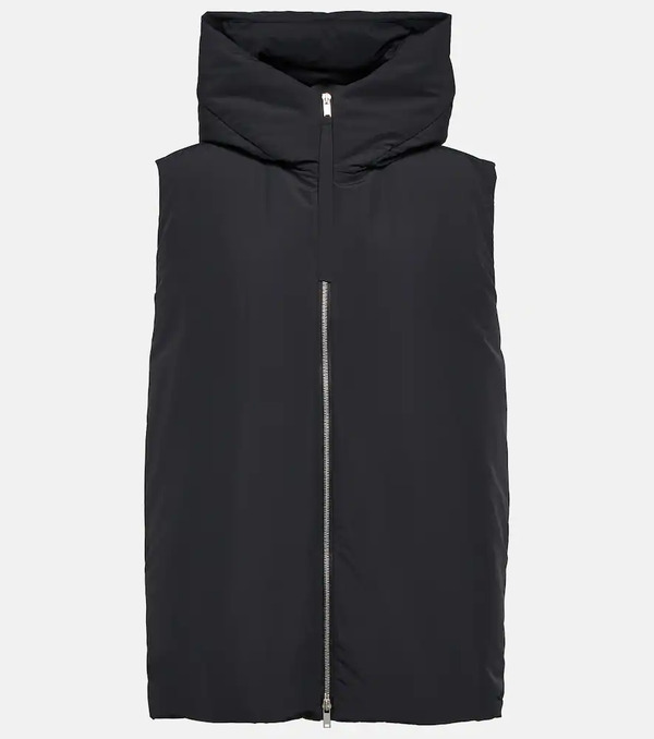  Jil Sander Jil Sander Oversized Hooded Down Vest 