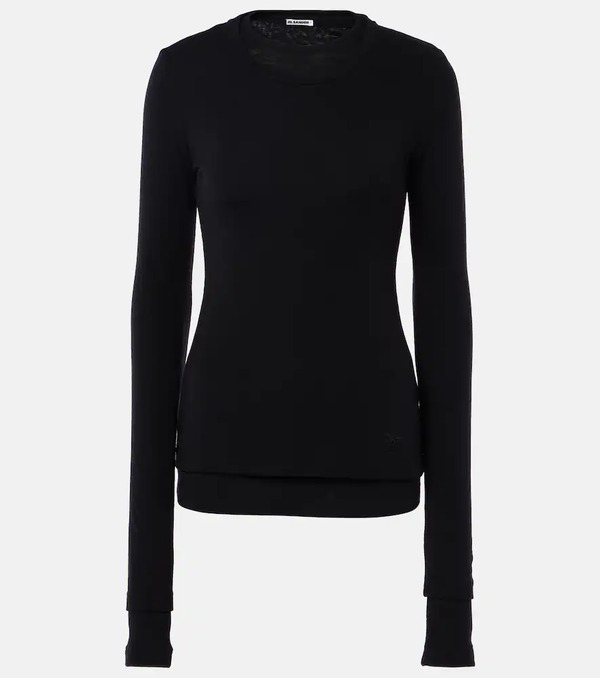  Jil Sander Jil Sander Set Of 2 Wool Tops 