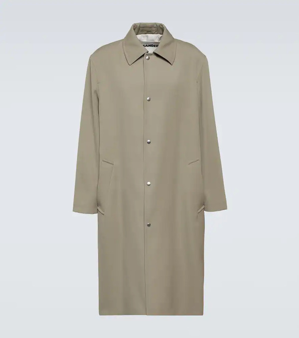  Jil Sander Jil Sander Wool Car Coat 