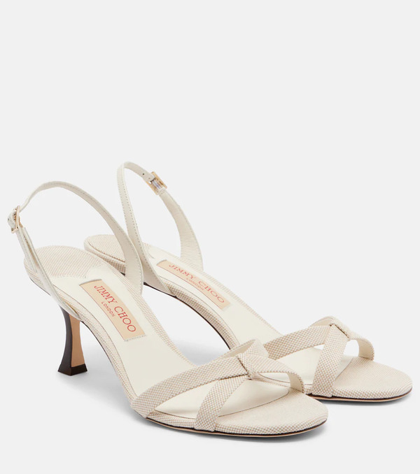  Jimmy Choo Jimmy Choo Bay Canvas Sandals 