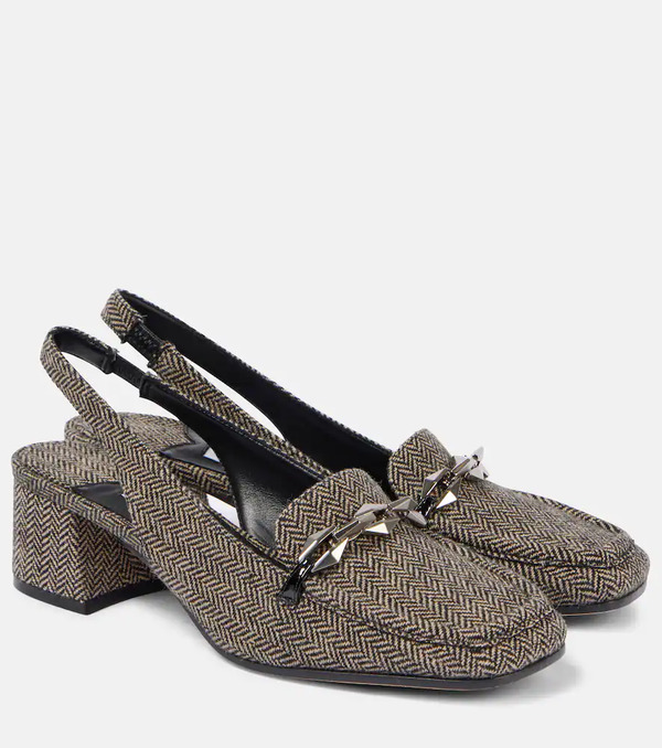  Jimmy Choo Jimmy Choo Diamond Tilda 45 Slingback Pumps 