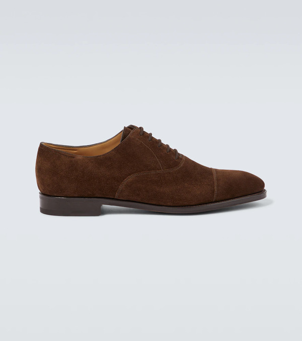  John Lobb John Lobb City Ii Suede Derby Shoes 
