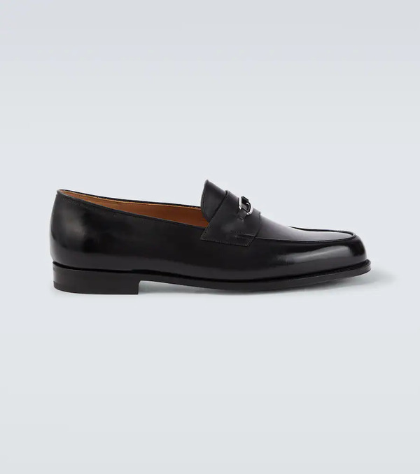  John Lobb John Lobb Lopez Leather Loafers 