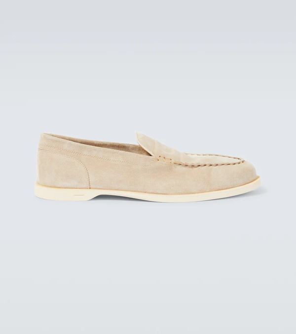  John Lobb John Lobb Pace Suede Loafers 