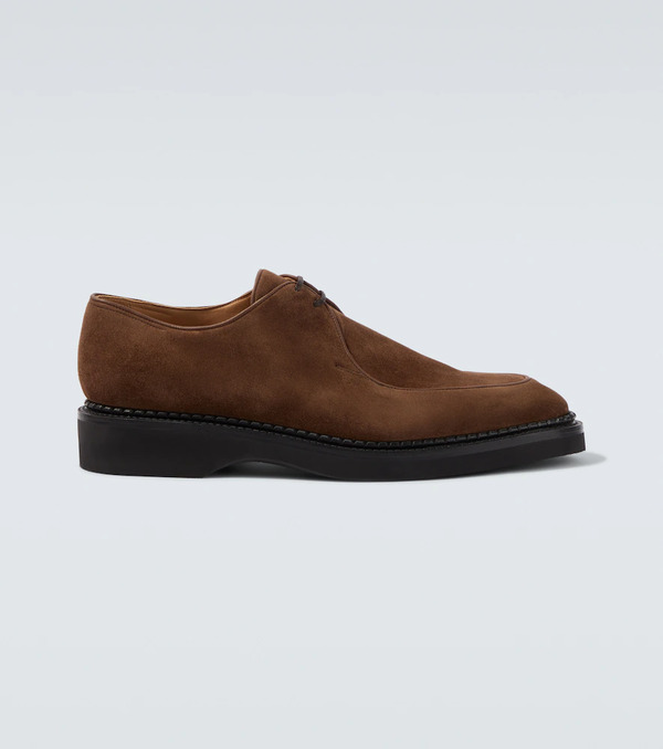  John Lobb John Lobb Ted Suede Oxford Shoes 