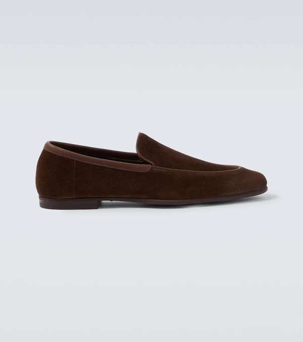  John Lobb John Lobb Tyne Suede Loafers 