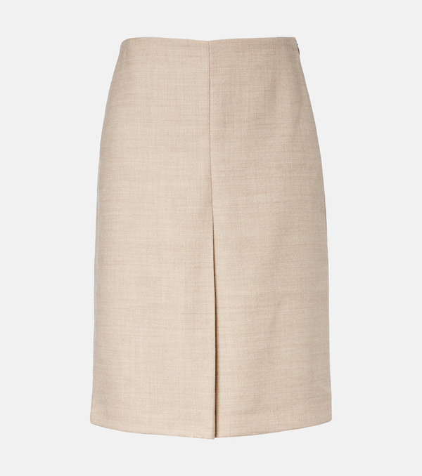  Joseph Joseph Duggan Virgin Wool Midi Skirt 