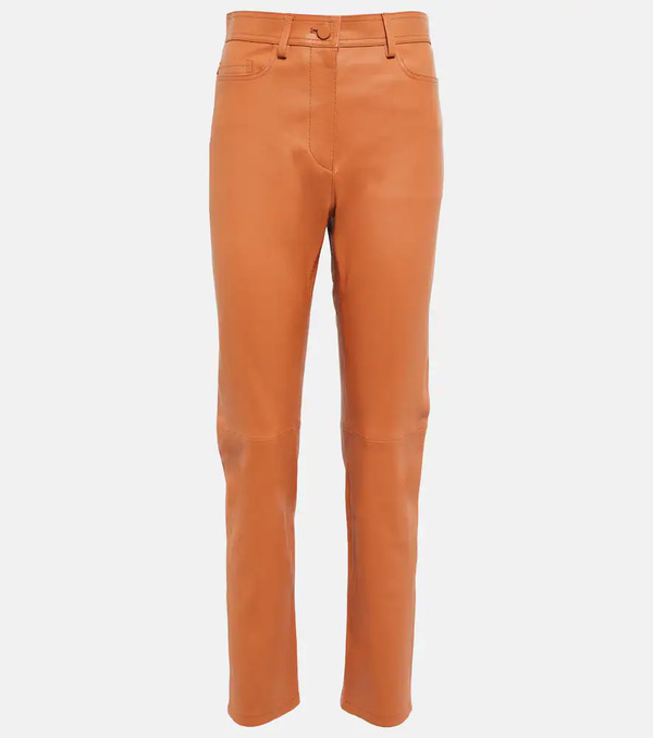  Joseph Joseph High-rise Leather Pants 