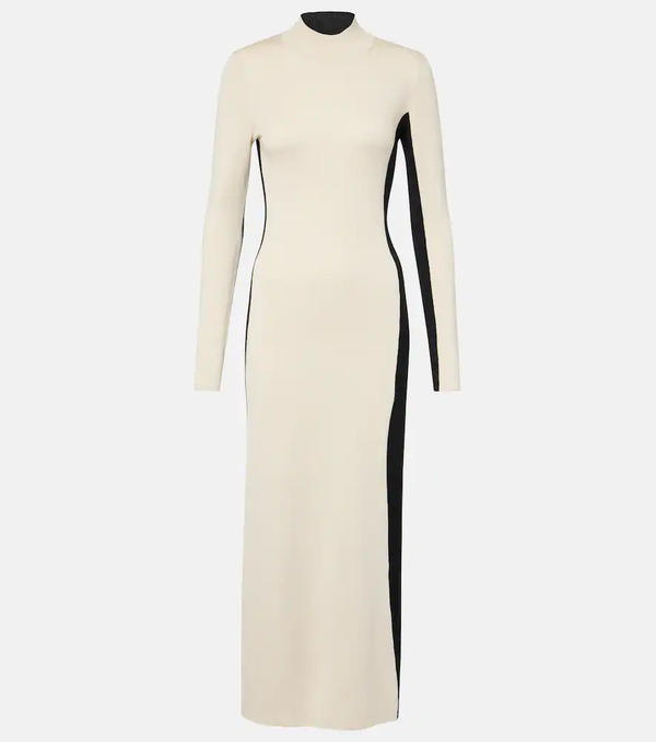  Joseph Joseph Knitted Wool And Silk Maxi Dress 