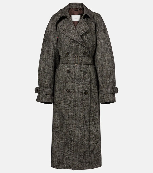 Joseph Joseph Laurin Double-breasted Virgin Wool Coat 
