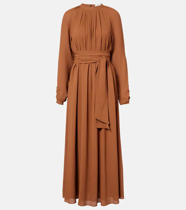  Joseph Joseph Pinky Belted Draped Maxi Dress 