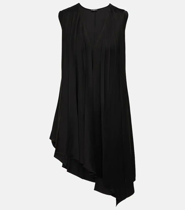  Joseph Joseph Pleated Asymmetric Satin Top 
