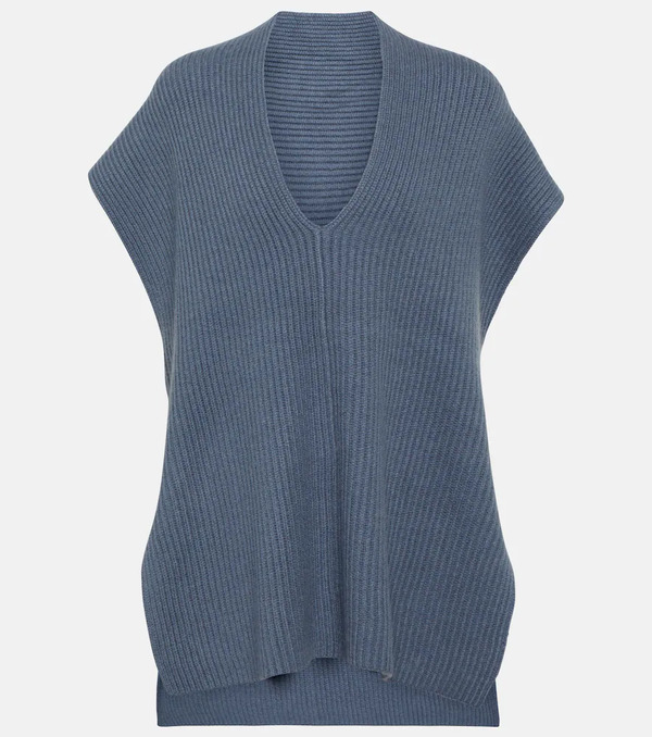  Joseph Joseph Ribbed-knit Cashmere Top 