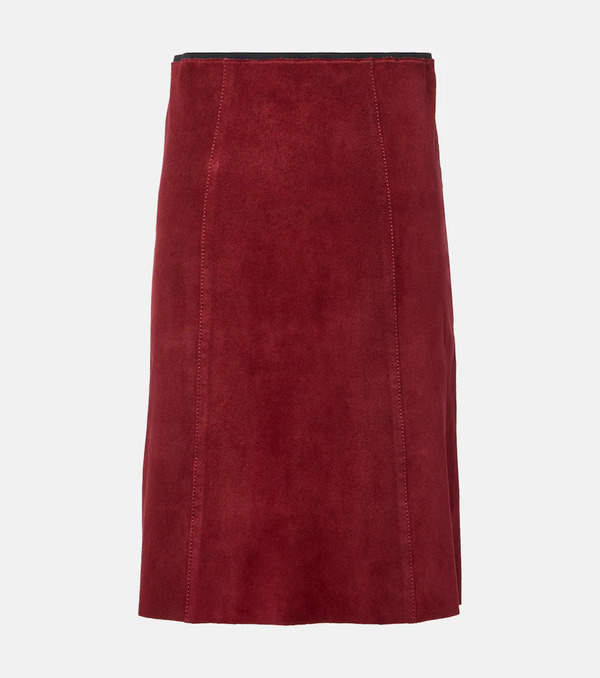  Joseph Joseph Suede Midi Skirt 
