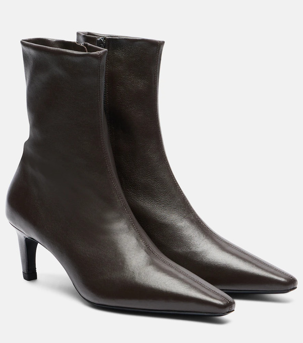  Jude Jude Cave Leather Ankle Boots 