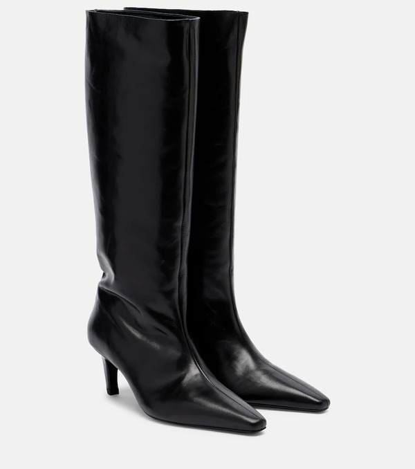  Jude Jude Cave Leather Knee-high Boots 