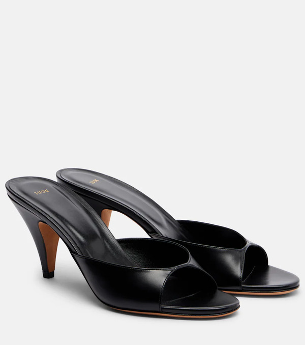  Jude Jude Haze Leather Mules 