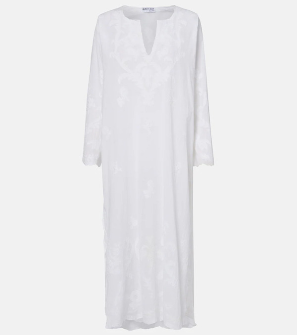  Juliet Dunn Juliet Dunn Embroidered Cotton Kaftan 