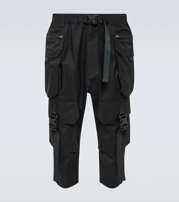  Junya Watanabe Junya Watanabe Cotton-blend Gabardine Cargo Pants 