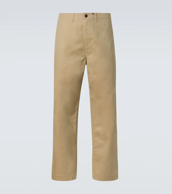  Junya Watanabe Junya Watanabe Cotton-blend Straight Pants 