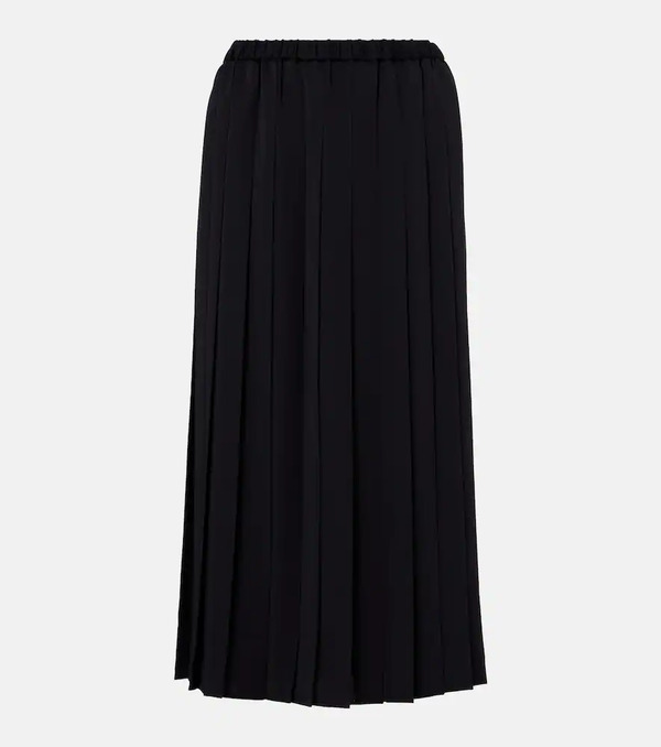  Junya Watanabe Junya Watanabe Pleated Midi Skirt 
