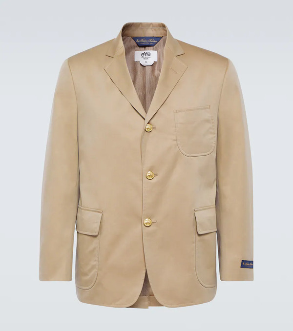  Junya Watanabe Junya Watanabe X Brooks Brothers Gabardine Blazer 
