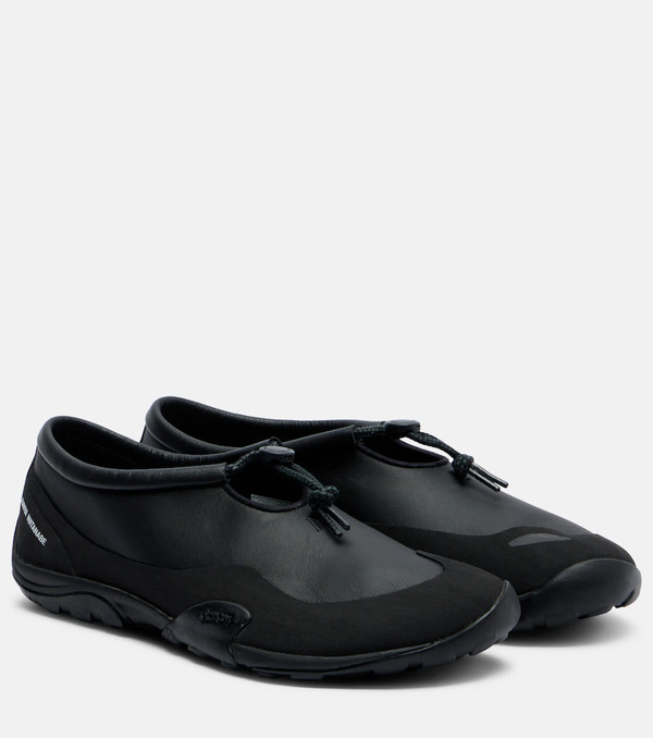  Junya Watanabe Junya Watanabe X New Balance Mt10t Leather Sneakers 