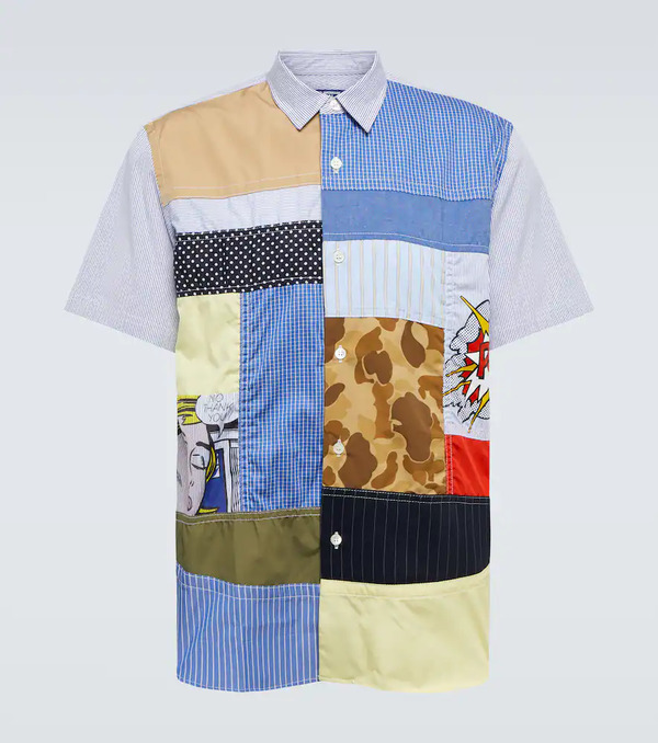  Junya Watanabe Junya Watanabe X  Roy Lichtenstein Cotton Shirt 