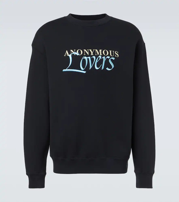  Jw Anderson Jw Anderson Anonymous Lovers Embroidered Sweatshirt 