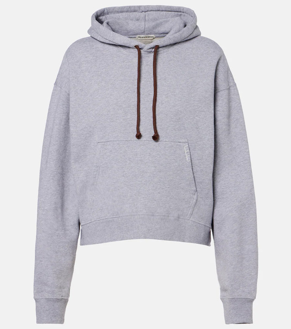  Jw Anderson Jw Anderson Cropped Cotton Hoodie 