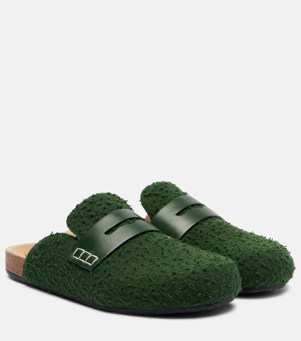  Jw Anderson Jw Anderson Felt Mules 