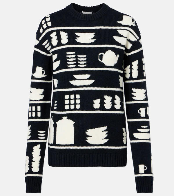  Jw Anderson Jw Anderson Jacquard Wool Sweater 