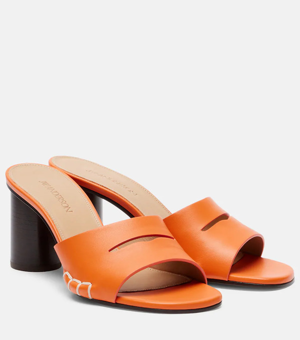  Jw Anderson Jw Anderson Loafer Leather Mules 