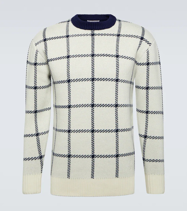  Jw Anderson Jw Anderson Ribbed-knit Wool Sweater 