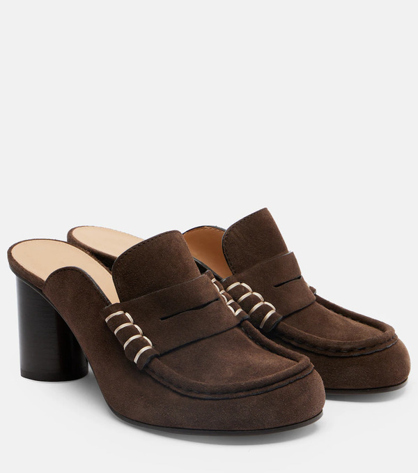  Jw Anderson Jw Anderson 75 Suede Mules 
