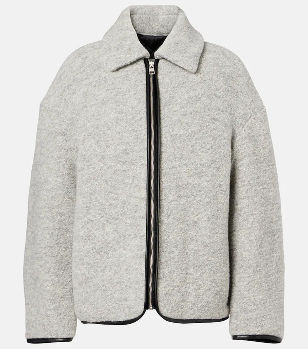  Jw Anderson Jw Anderson Wool And Cotton-blend Jacket 