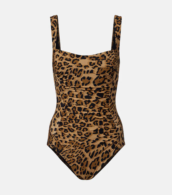  Karla Colletto Karla Colletto Ava Leopard-print Swimsuit 