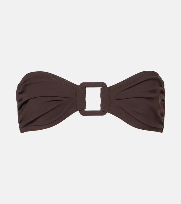  Karla Colletto Karla Colletto Bandeau Bikini Top 