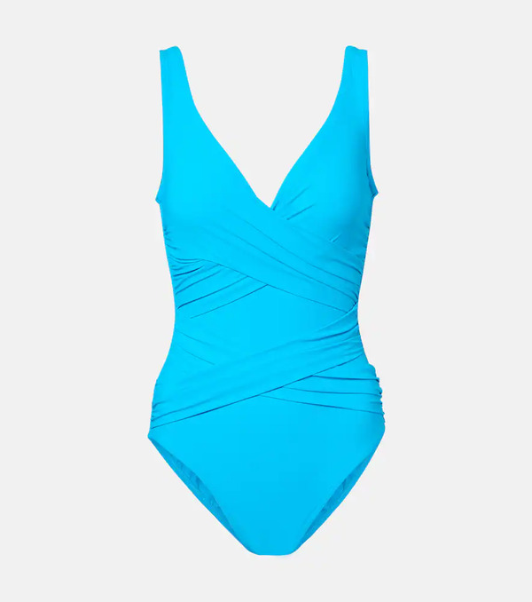  Karla Colletto Karla Colletto Basics Draped Swimsuit 