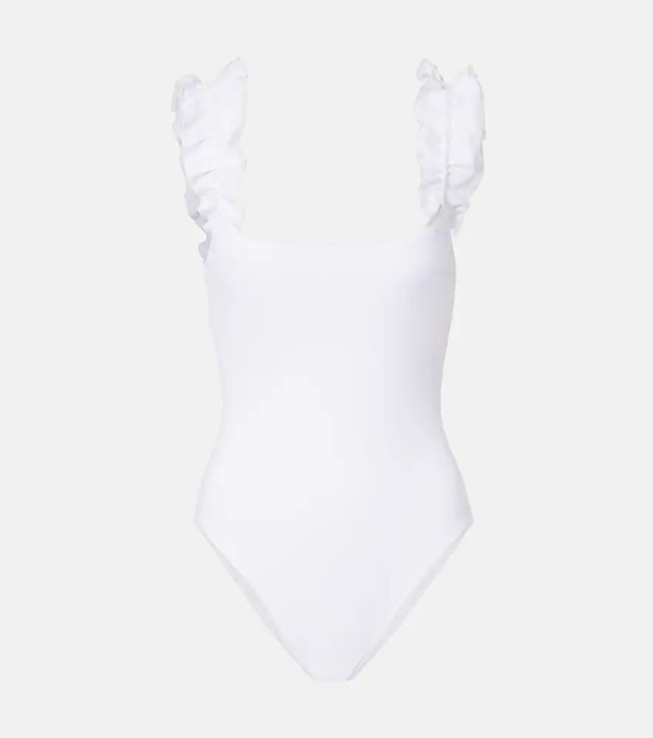  Karla Colletto Karla Colletto Evie Ruffled Swimsuit 