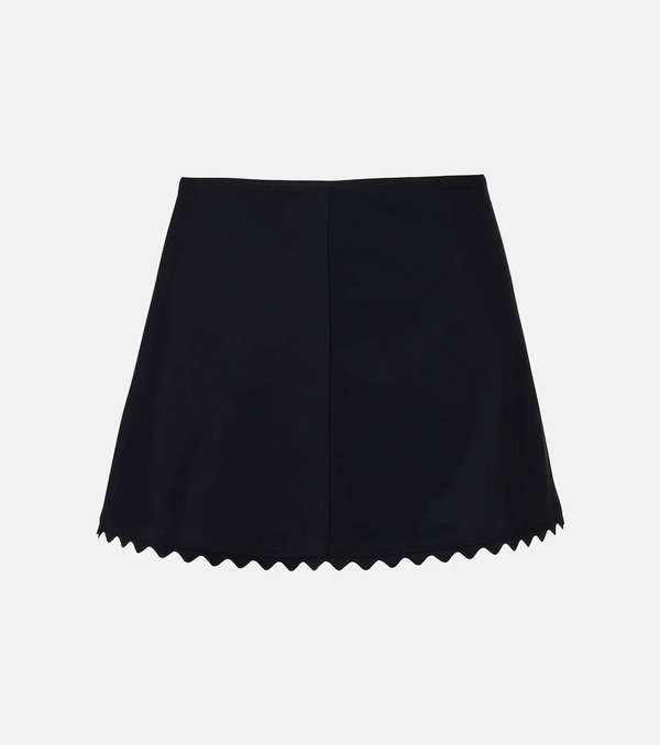  Karla Colletto Karla Colletto Ines Scalloped Miniskirt 