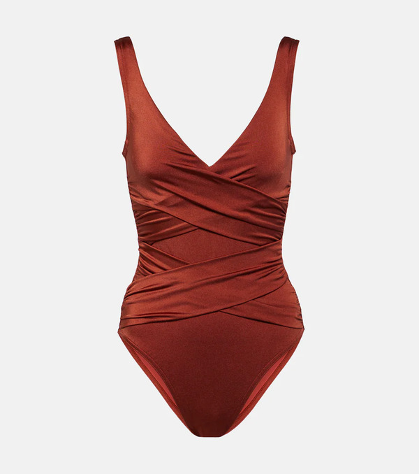  Karla Colletto Karla Colletto Ruched Swimsuit 