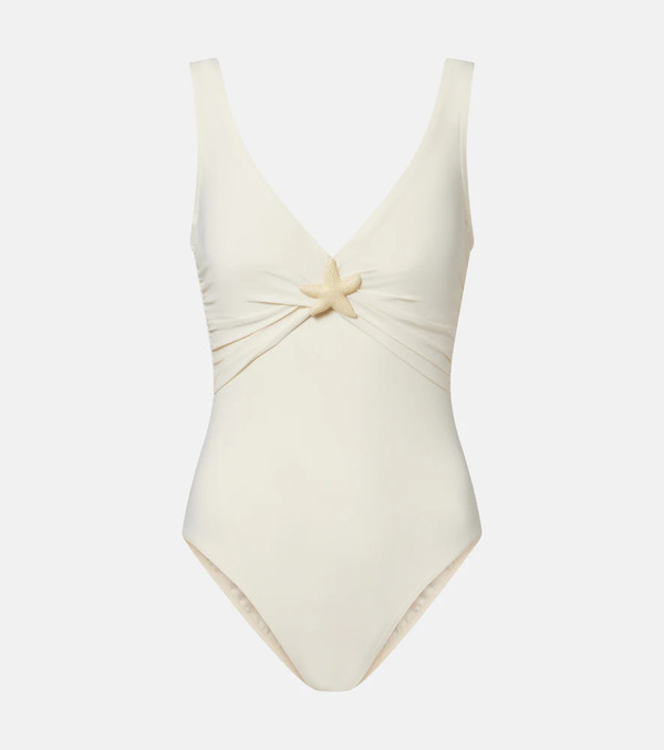  Karla Colletto Karla Colletto Starfish Embellished Swimsuit 